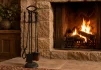Аксесуари для каміна чавун, 23*17*76см - 2