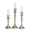 Набір підсвічників (3 шт.), 14 см, 17 см, 21 см, метал, Німеччина - 3