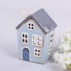 Будинок-підсвічник блакитний, 15*11*8 см, кераміка - 1
