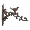 Тримач для кашпо з пташкою, 21*19*4 см, чавун - 1
