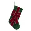 Різдвяна панчоха для подарунків, 48x30x4 см, текстиль - 1