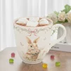 Кружка "Весняний кролик", біла, 350 мл, кераміка - 2