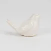 Фігурка "Пташка", біла, 8 см, кераміка - 1
