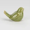 Фігурка "Пташка", світло-зелена, 8 см, кераміка - 1