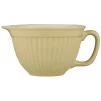 Чаша для замішування та випікання, 1,6 л, кераміка, колір пшенична солома - 1