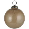 Куля, 8*8 см, скло, колір скляний туман - 1