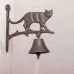 Дзвоник «Кіт», 18*18*7 см, чавун