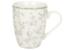 Кружка порцелянова 350мл Floral Green