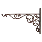 Гачок для кашпо, L 2.4 x D 35.5 x H 24.7 см, чавун