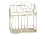 Декоративна теплиця, 36x22xH44 см, метал