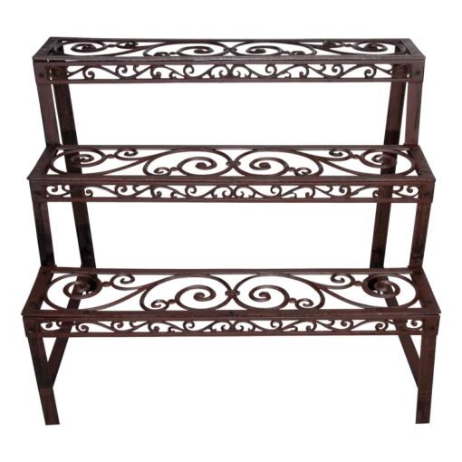 Підставка для квітів на три яруса, 76*48*65 см, чавун