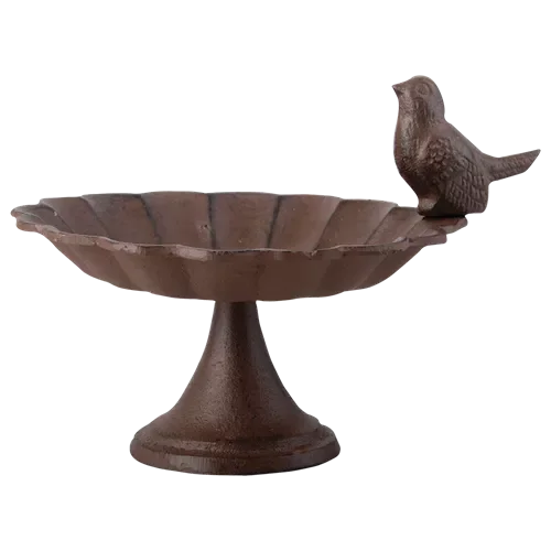 Годівничка-поілка на ніжці, 16*20*14 см, чавун