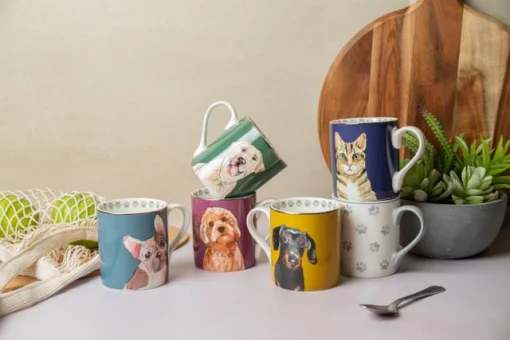 Чашка Mikasa French Bulldog, 280 мл, порцеляна