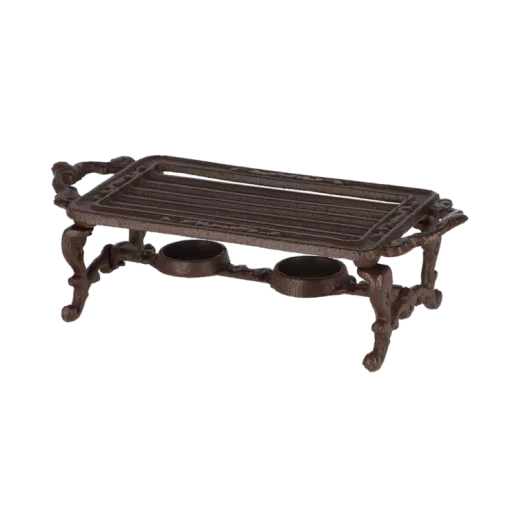 Підставка під гаряче-підігрівач, 30*13*9 см, чавун