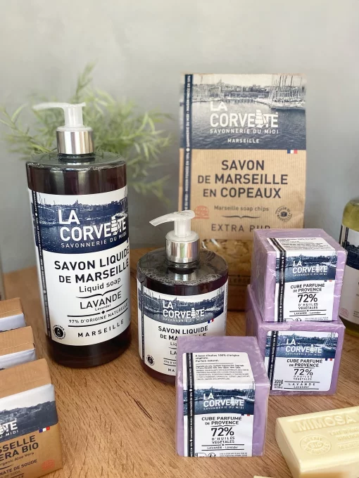 Прованське мило La Corvette CUBE LAVANDER 200g