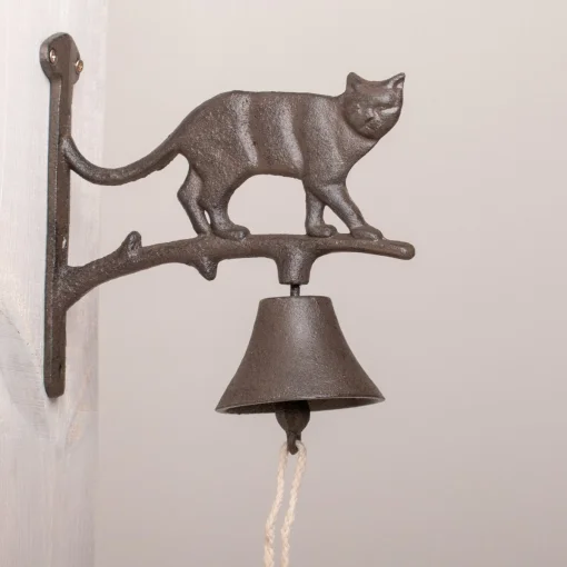 Дзвоник &laquo;Кіт&raquo;, 18*18*7 см, чавун