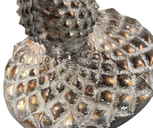 Підсвічник античний у стилі барокко, 8*10 см, скло