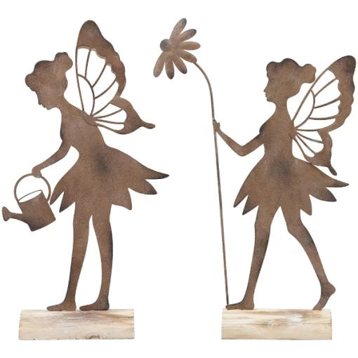 Статуетка Фея, 23,5*12,5*4 см, метал