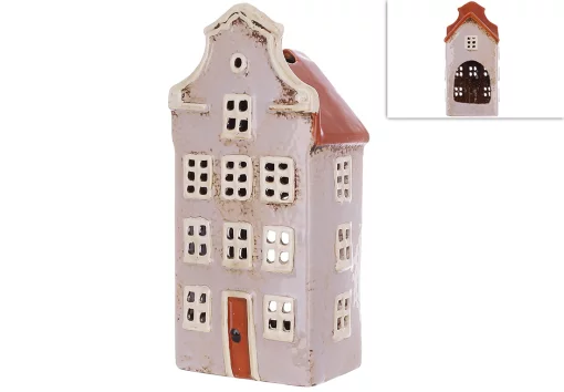 Свічник керамічний у формі Будинку, 9*6.5*19см, кераміка