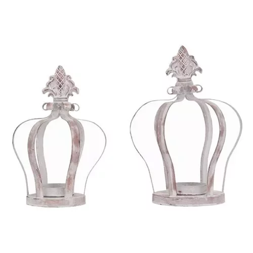 Декор Корона-Підсвічник Vintage, 13*13*22 см, метал