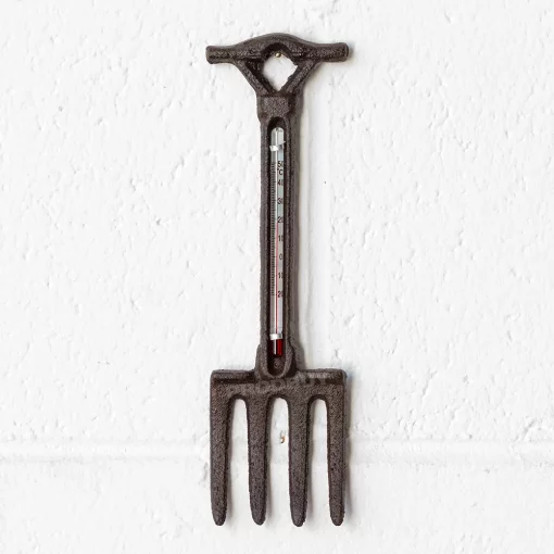 Термометр &laquo;Вила&raquo;, 23*7 см, чавун