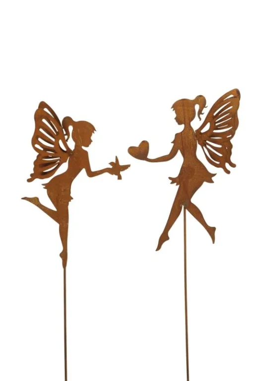 Декор на штекері &laquo;Фея&raquo;, 26x6xH41см/28x7xH41см + штекер 77см