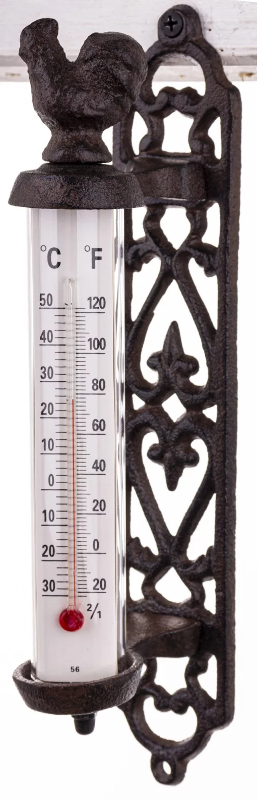 Термометр &laquo;Півень&raquo;, 26,5x5x8 см, чавун