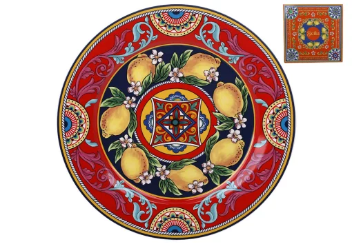 Тарілка порцелянова 27см Sicilia