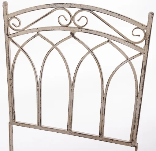 Набір стіл (76*69 см) + 2 стільця (90*41*58 см), метал