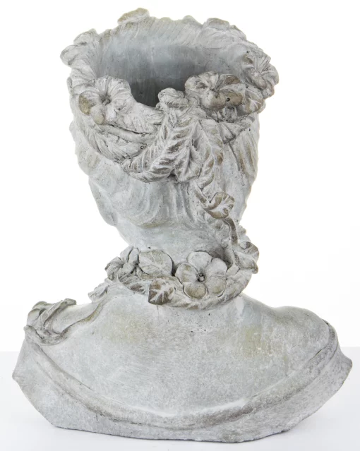 Кашпо-ваза,  30x24x14 см, бетон