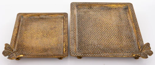 Набір таць, 4,5x34x24,5 4x26,5x19,5 см, метал