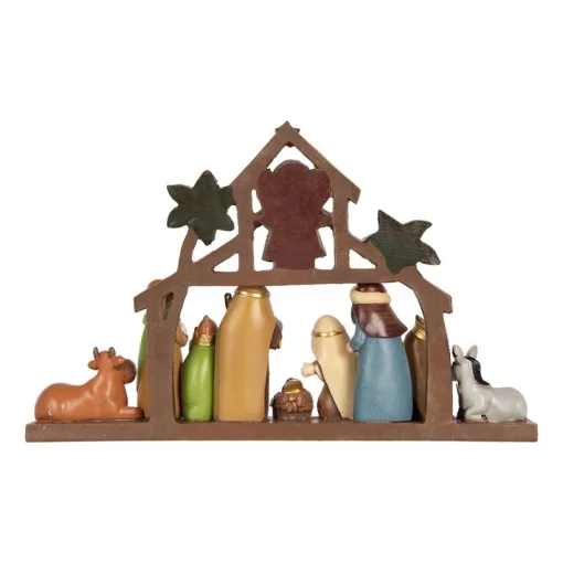 Різдвяний вертеп, 32X5X20 см, полістоун
