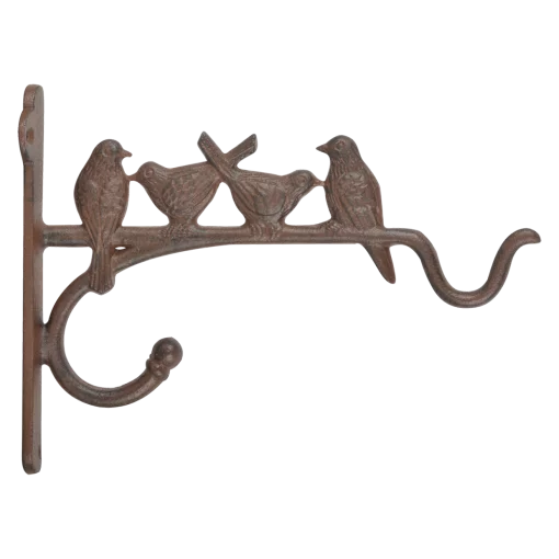 Гачок для кашпо &laquo;Птахи&raquo;, 19*24 см, чавун