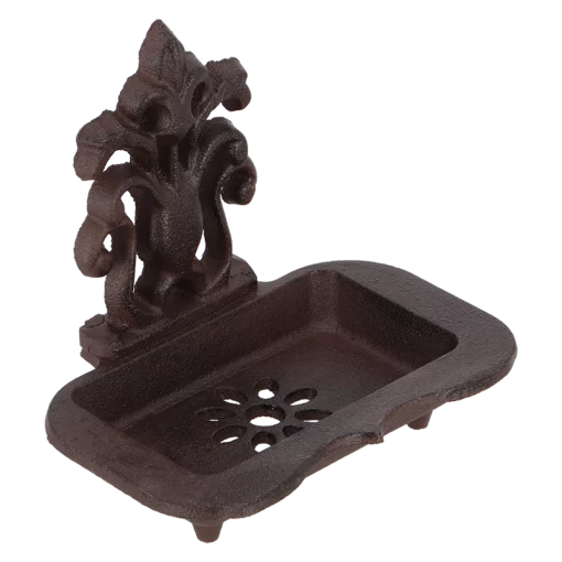 Мильниця на ніжках, Д 15,1 x Г 10,7 x В 13,7 см, чавун