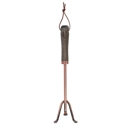 Граблі з мідним покриттям, 11,3 x 6 x 37,2 см, метал-дерево