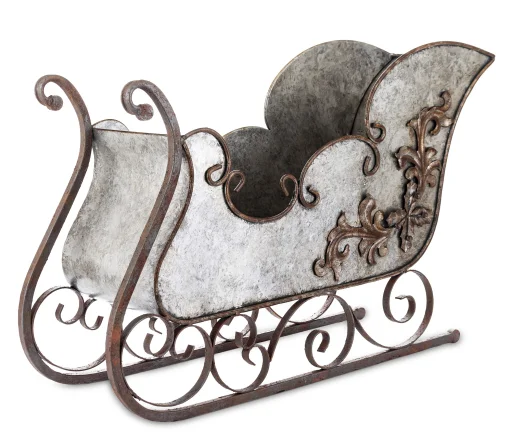 Декор Сани, 40x20x56 см, метал