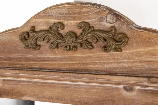 Дзеркало зі ставнями, 80x55x3,5 см, дерево