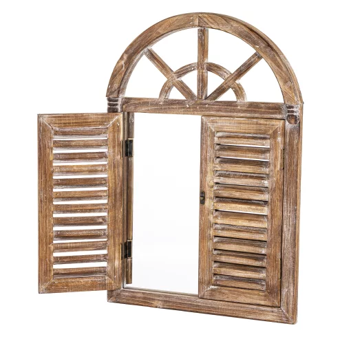 Дзеркало зі ставнями, 60x40x3,5 см, дерево