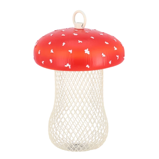 Підвісна годівничка &laquo;Мухомор&raquo;, L 13 x D 13 x H 17.7 см, метал-полістоун