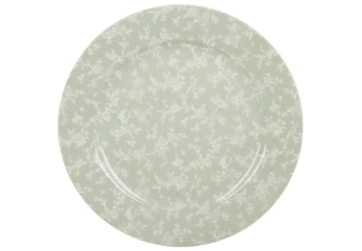 Тарілка порцелянова D27см Floral Green