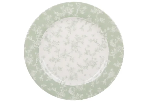 Тарілка порцелянова D19см Floral Green