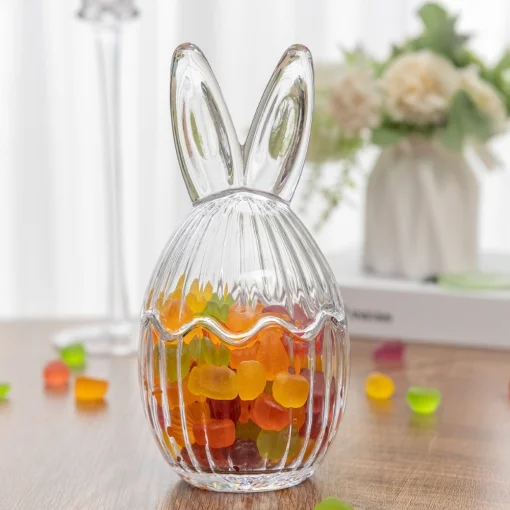 Ємність для зберігання, 8,3*8,3*17 см, скло