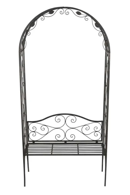 Лавка з аркою, 104,5х42хВ218см, метал