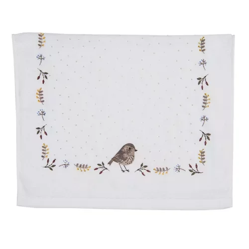 Рушник з бавовни преміум-класу &laquo;Маленька пташка&raquo; &ndash; надзвичайно м&rsquo;який та вбираючий, 40*60 см