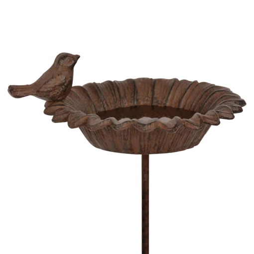 Годівничка на штекері, L 13.7 x D 13.7 x H 76.5 см, чавун