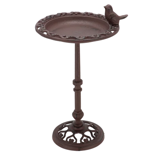 Годівничка на ніжці, L 22.5 x D 22.5 x H 38.5 см, чавун