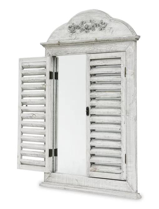 Дзеркало зі ставнями, 80x55x4 см, дерево