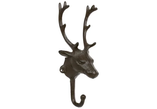 Гачок Олень, 8.5*8.5*25см, чавун