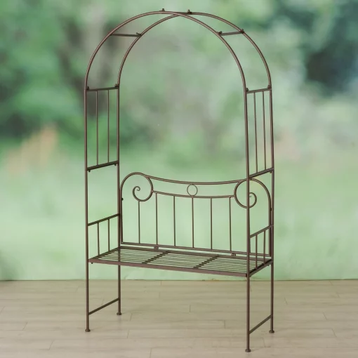 Лавка-альтанка, 48*110*200 см, метал