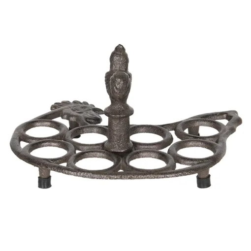 Підставка на 8 яєць &laquo;Півник&raquo;, 21X16X12 см, чавун